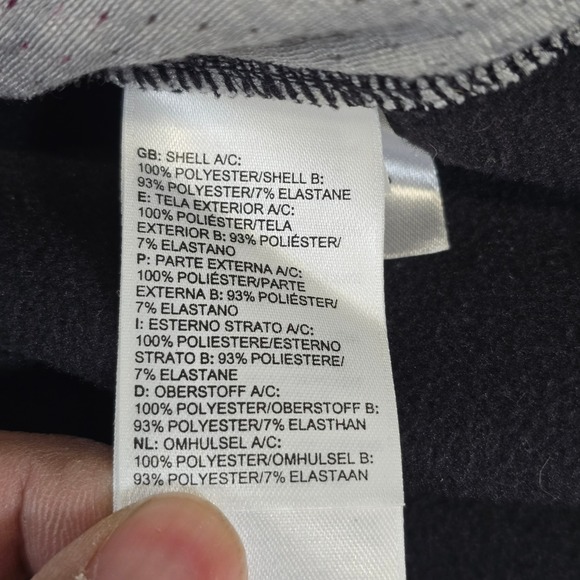 The North Face Flight Series Windstopper Jacket Womens M‎ Cream Black Full Zip - Picture 8 of 11